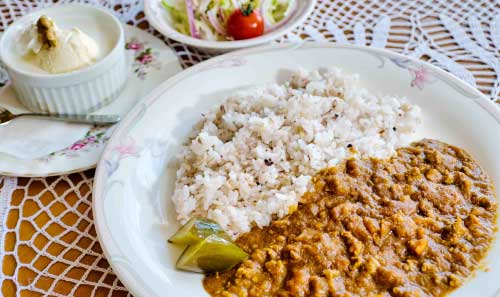 ヘルシーキーマカレーセット